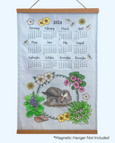 Ka'upu 'Ohana 2024 Woven Tea Towel Calendar