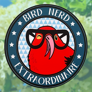 Bird Nerd Extraordinaire Sticker