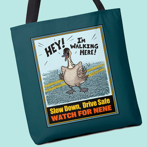 Nene Crossing Tote Bag